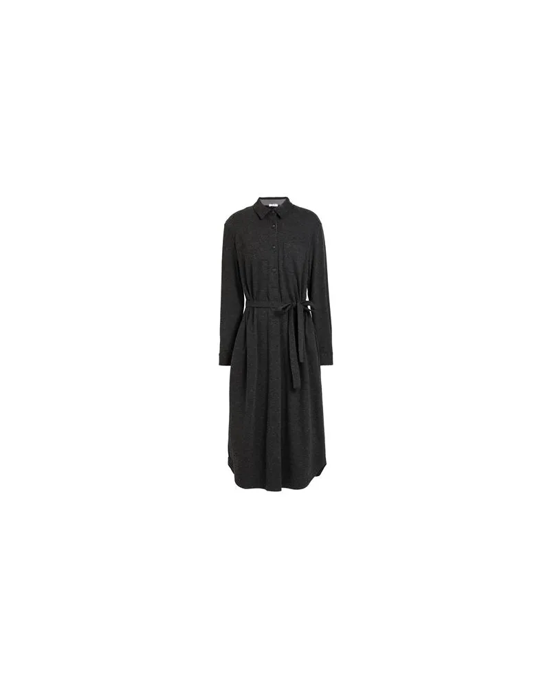 Peserico KLEIDER - Midi-Kleiderauf YOOX.COM Braungrau