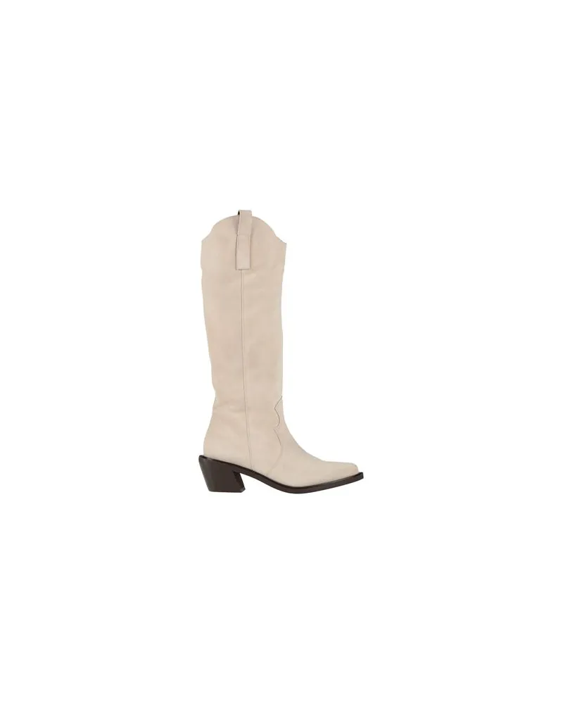 Alohas SCHUHE - Stiefelauf YOOX.COM Cremeweiß