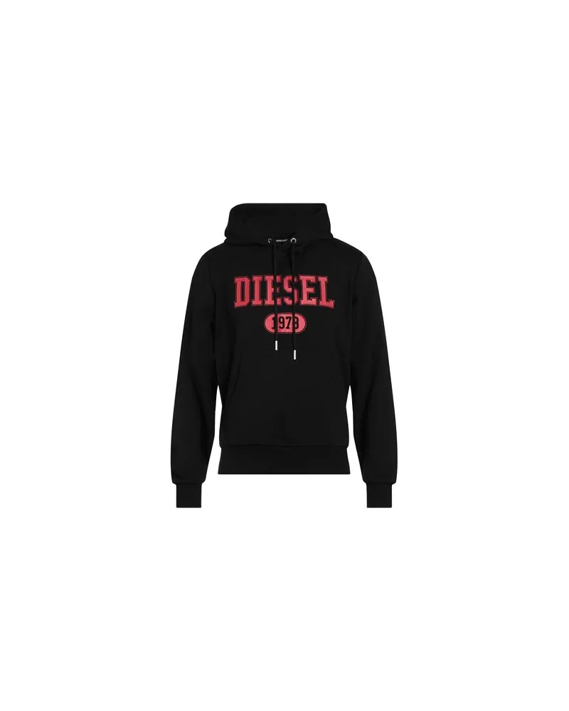 Diesel TOPS - Sweatshirtsauf YOOX.COM Schwarz