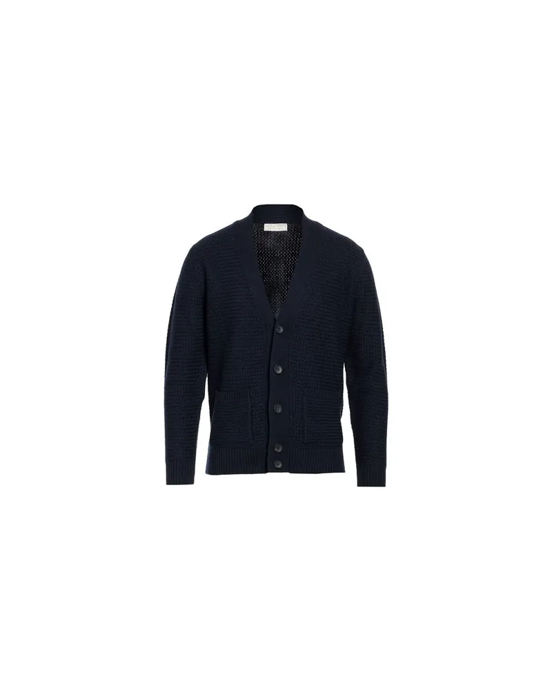 Filippo de Laurentiis STRICKWAREN - Strickjackenauf YOOX.COM Marineblau