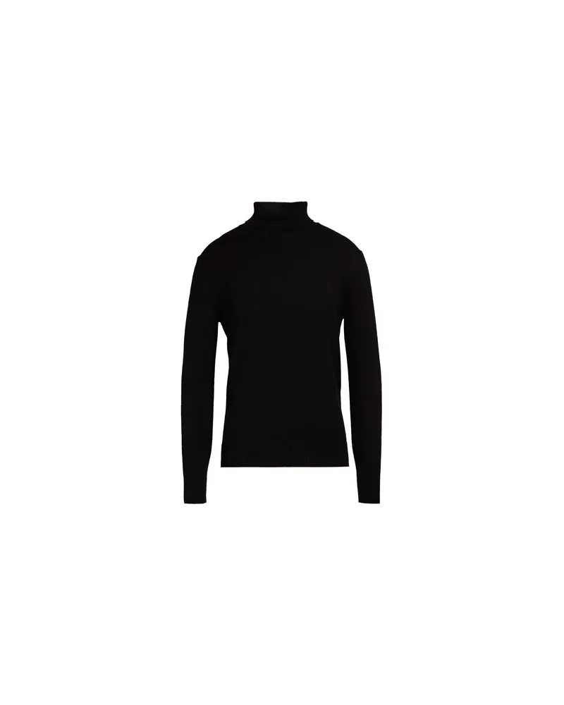 LARDINI STRICKWAREN - Rollkragenpulloverauf YOOX.COM Schwarz