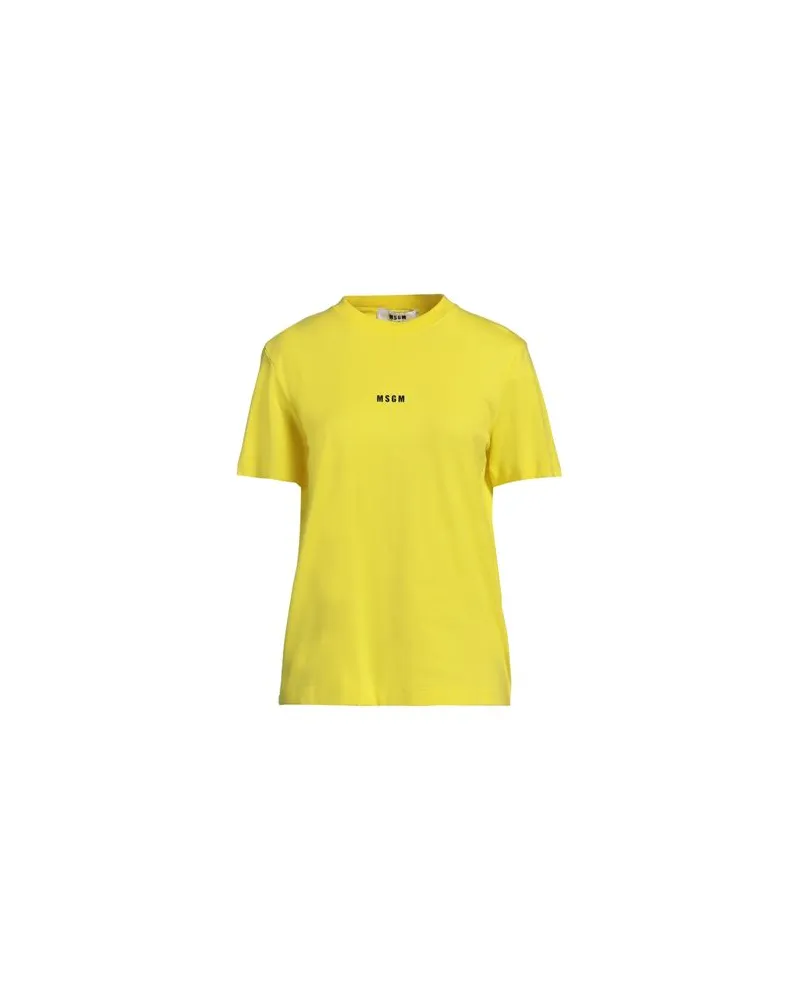 MSGM TOPS - T-shirtsauf YOOX.COM Gelb