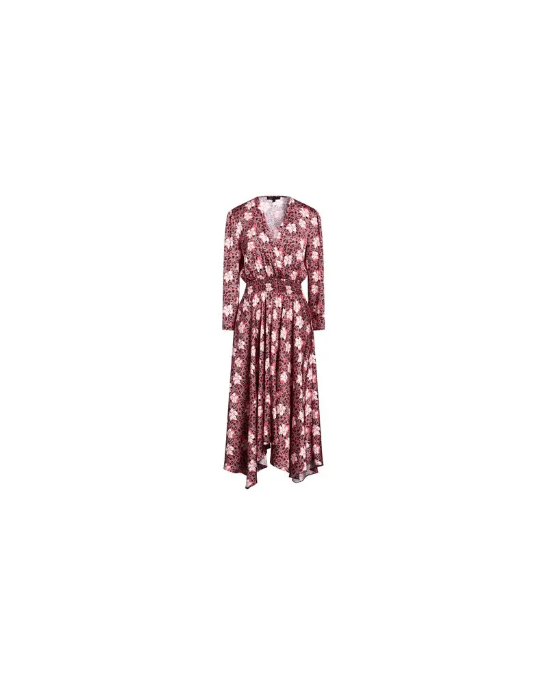 Maje KLEIDER - Midi-Kleiderauf YOOX.COM Rot