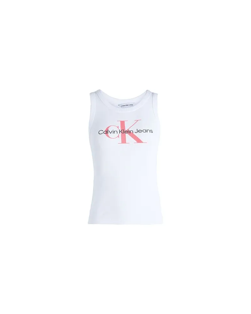 Calvin Klein TOPS - Tank Topsauf YOOX.COM Weiß