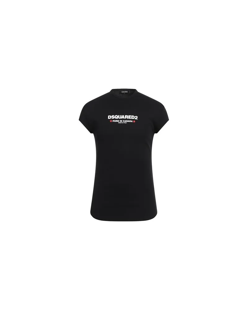 Dsquared2 TOPS - T-shirtsauf YOOX.COM Schwarz