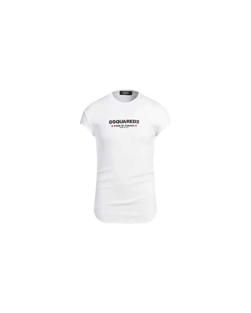 Dsquared2 TOPS - T-shirtsauf YOOX.COM Weiß
