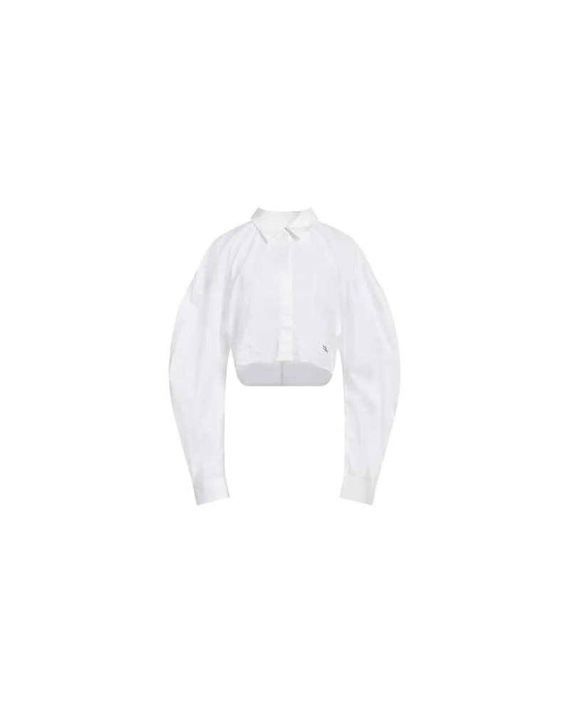 032c TOPS - Hemdenauf YOOX.COM Weiß