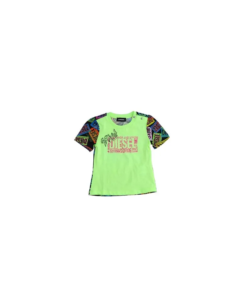Diesel TOPS - T-shirtsauf YOOX.COM Limettengrün