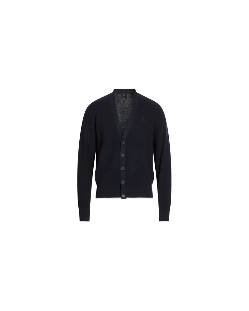 Armani Exchange STRICKWAREN - Strickjackenauf YOOX.COM Nachtblau
