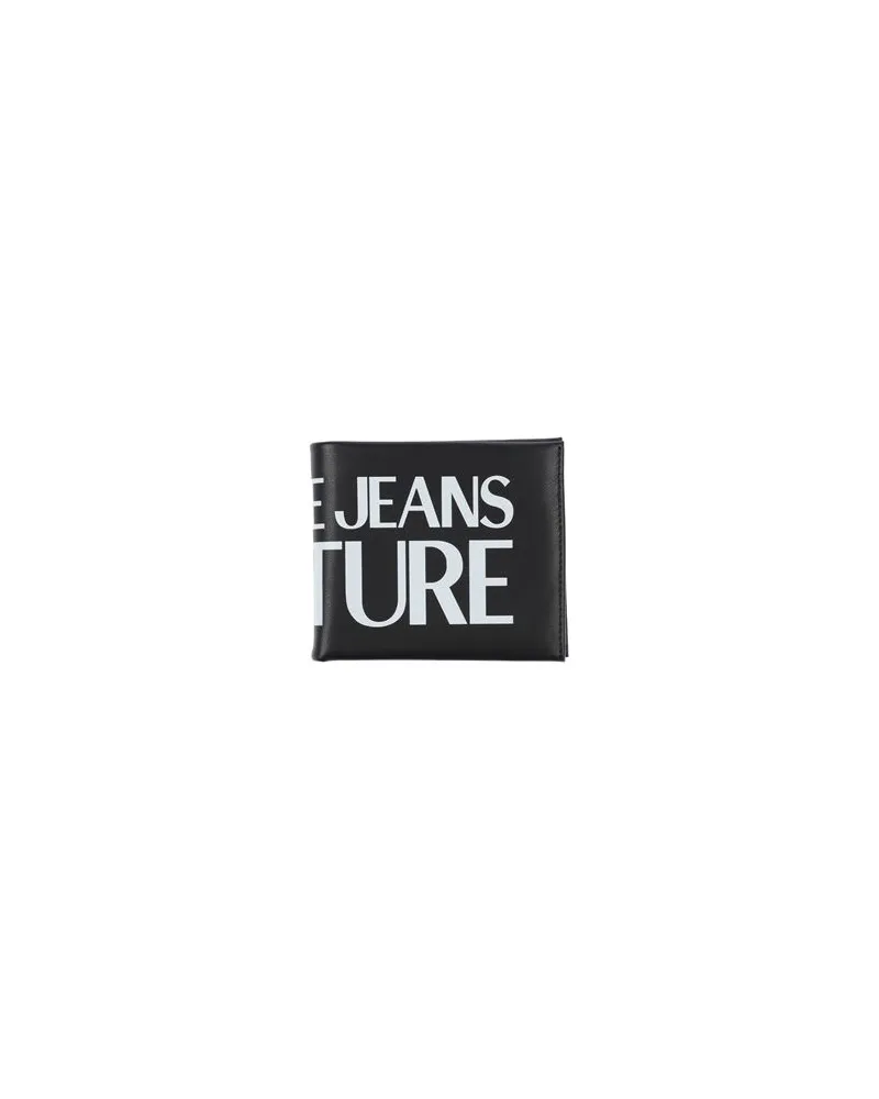 Versace Jeans Kleinlederwaren - Brieftaschenauf YOOX.COM Schwarz