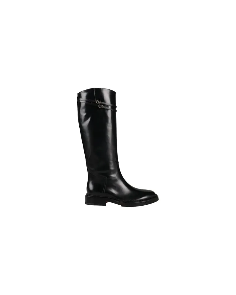Santoni SCHUHE - Stiefelauf YOOX.COM Schwarz