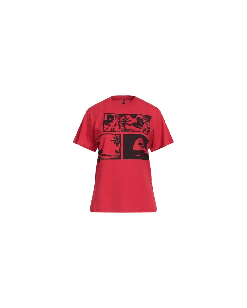 Manila Grace TOPS - T-shirtsauf YOOX.COM Rot