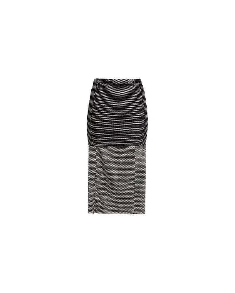 SANTA Brands HOSEN & RÖCKE - Midi-Röckeauf YOOX.COM Schwarz