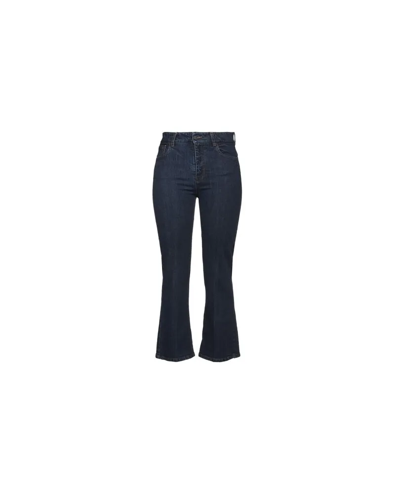 VIRNA DRÒ HOSEN & RÖCKE - Jeanshosenauf YOOX.COM Blau