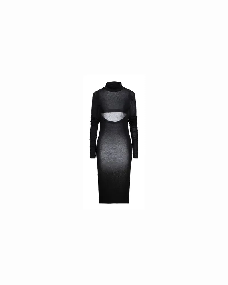 Pinko BY ELEONORA CARISI - KLEIDER - Midi-Kleiderauf YOOX.COM Schwarz