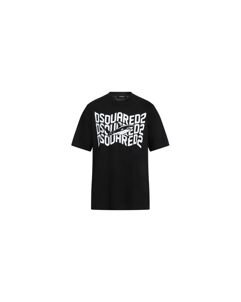 Dsquared2 TOPS - T-shirtsauf YOOX.COM Schwarz