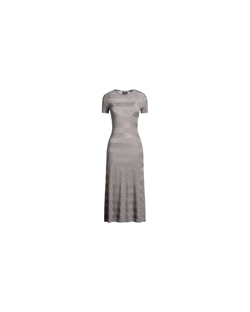 Emporio Armani KLEIDER - Midi-Kleiderauf YOOX.COM Grau