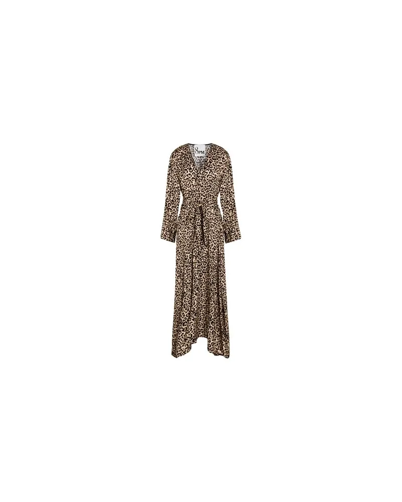 8PM KLEIDER - Maxi-Kleiderauf YOOX.COM Beige