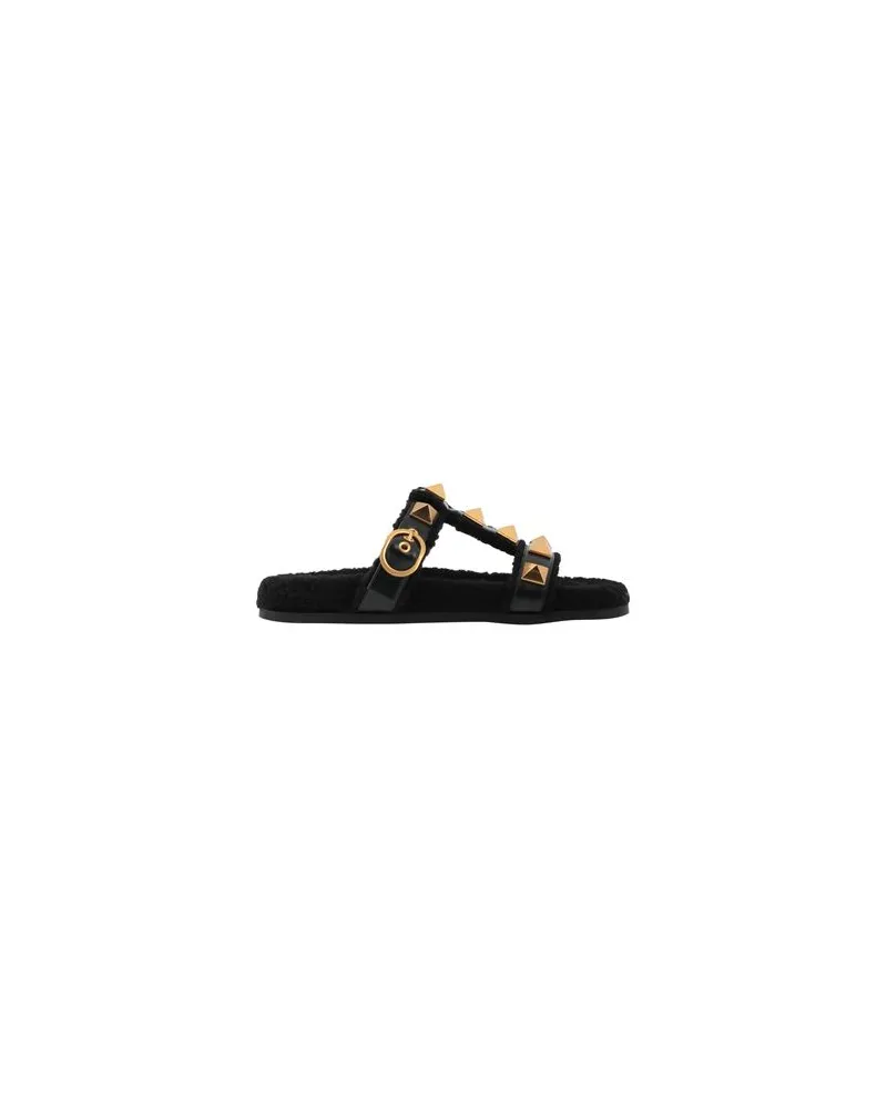 Valentino Garavani SCHUHE - Sandalenauf YOOX.COM Schwarz