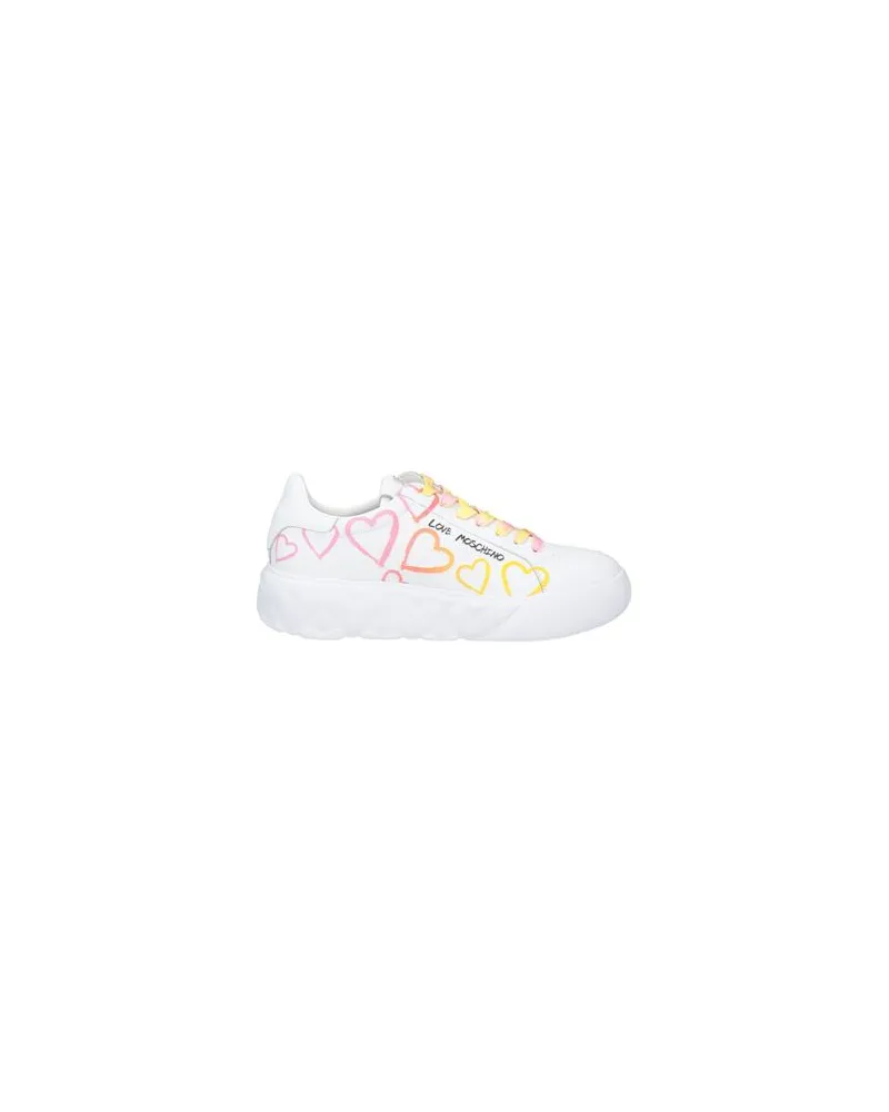 Moschino SCHUHE - Sneakersauf YOOX.COM Weiß