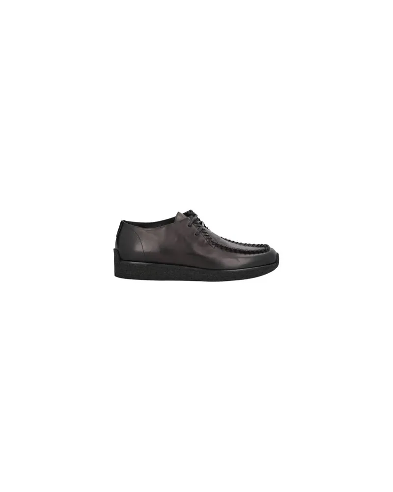 Giorgio Armani SCHUHE - Schnürschuheauf YOOX.COM Schwarz