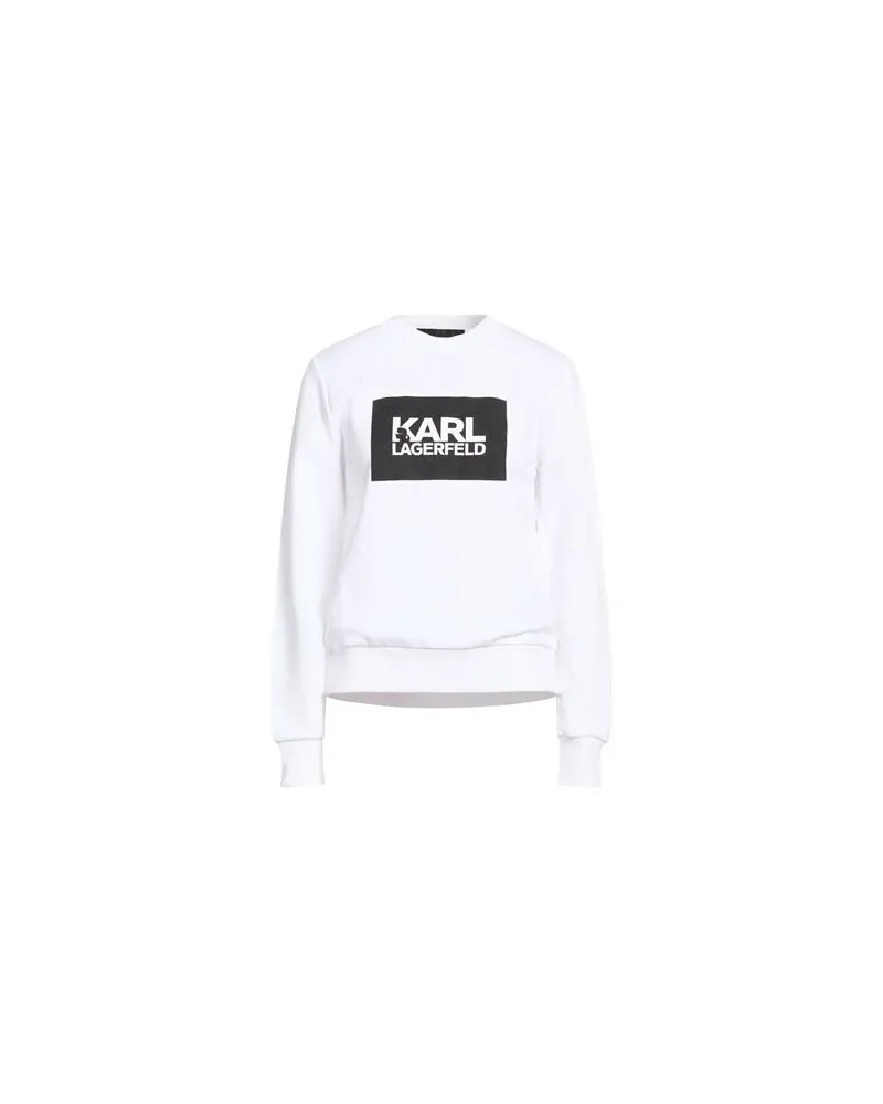 Karl Lagerfeld TOPS - Sweatshirtsauf YOOX.COM Weiß