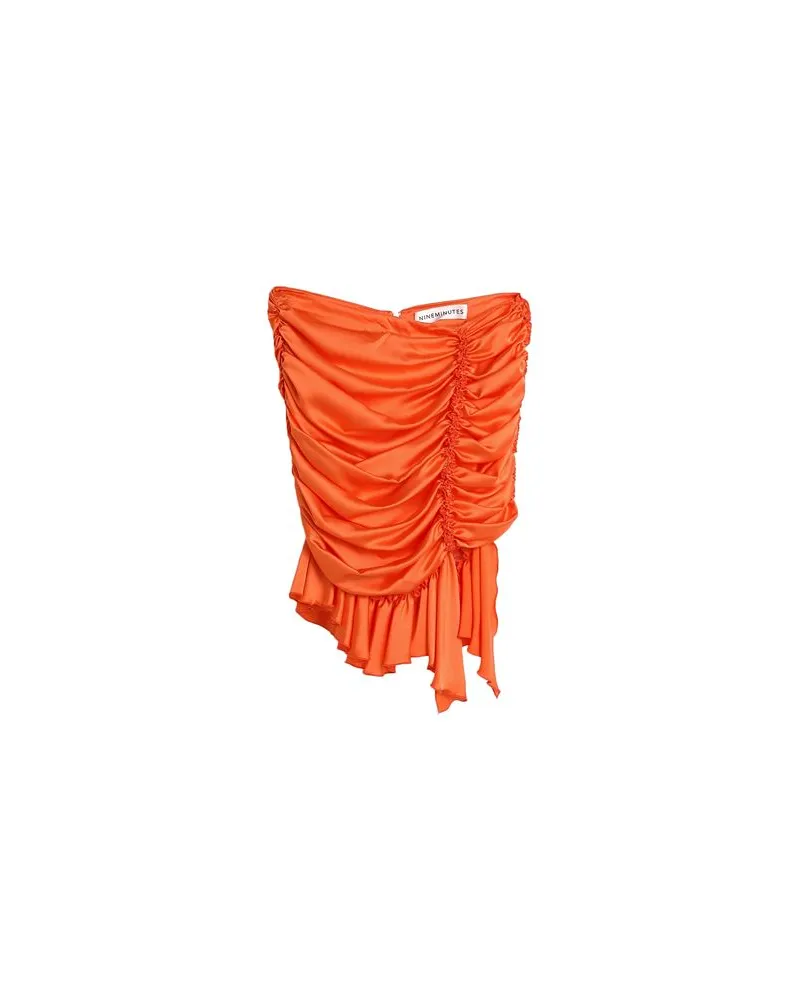 NINEMINUTES HOSEN & RÖCKE - Miniröckeauf YOOX.COM Orange