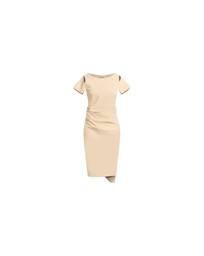 Chiara Boni KLEIDER - Midi-Kleiderauf YOOX.COM Beige