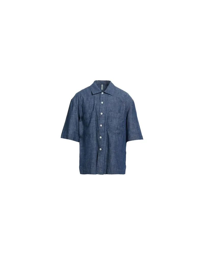 Sunflower TOPS - Jeanshemdenauf YOOX.COM Blau