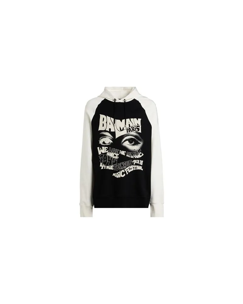Balmain TOPS - Sweatshirtsauf YOOX.COM Schwarz