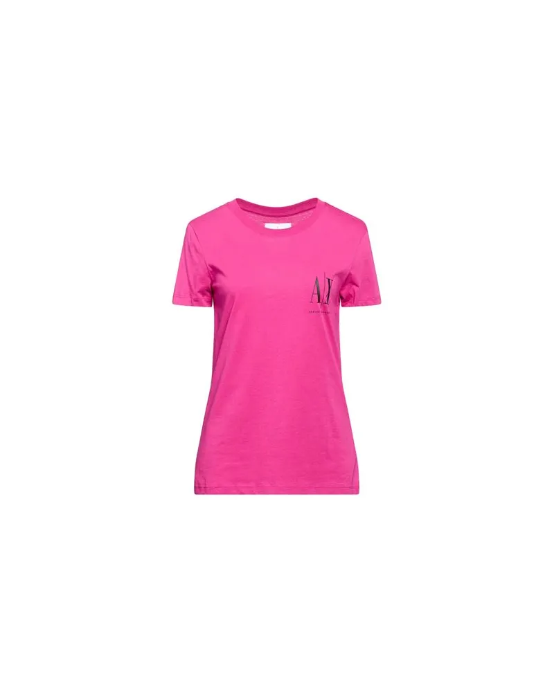 Armani Exchange TOPS - T-shirtsauf YOOX.COM Magenta