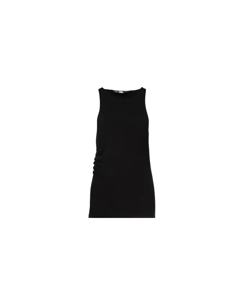 Karl Lagerfeld TOPS - T-shirtsauf YOOX.COM Schwarz