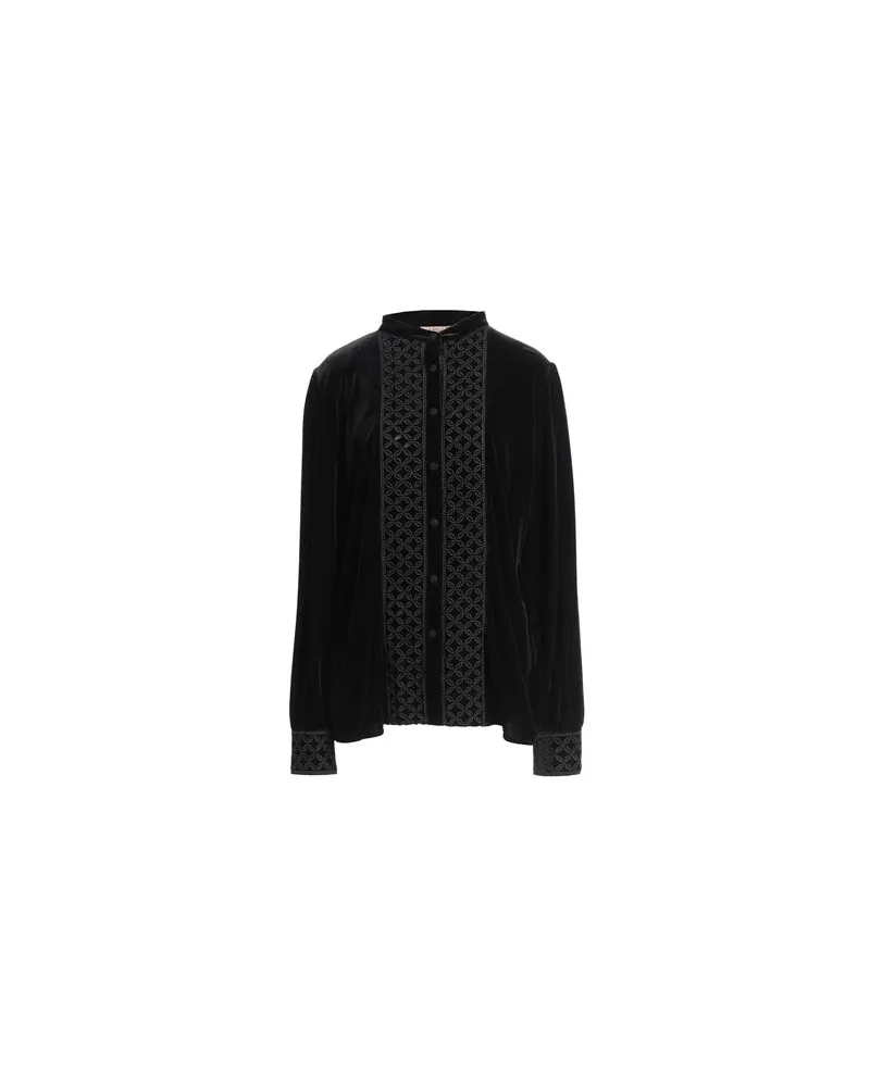 Twin-Set TOPS - Hemdenauf YOOX.COM Schwarz