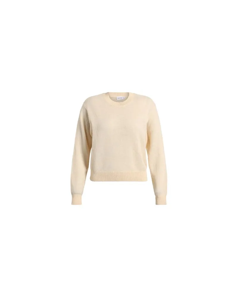 Calvin Klein STRICKWAREN - Pulloverauf YOOX.COM Elfenbein