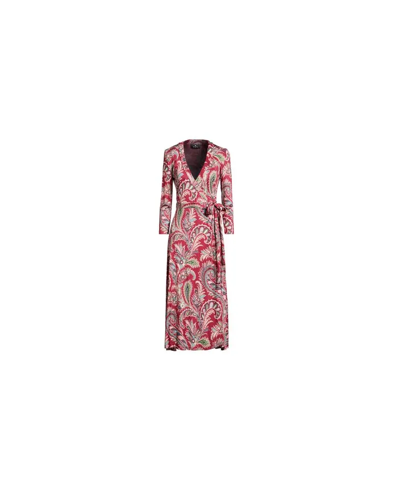 Etro KLEIDER - Midi-Kleiderauf YOOX.COM Ziegelrot