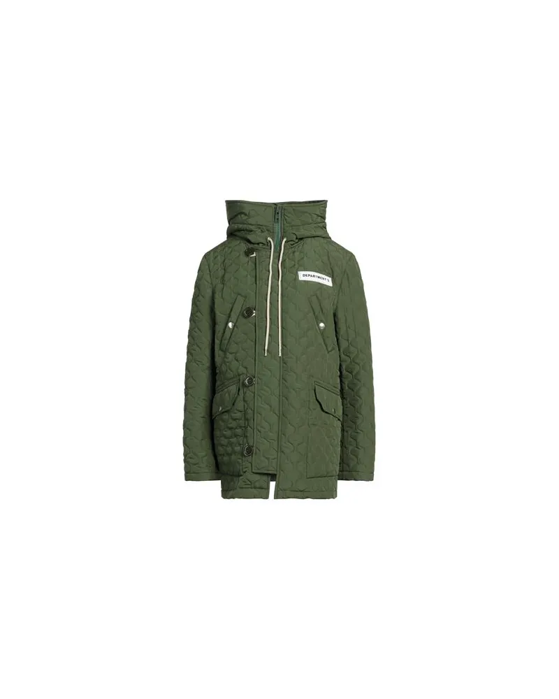 Department 5 JACKEN & MÄNTEL - Mäntelauf YOOX.COM Militärgrün