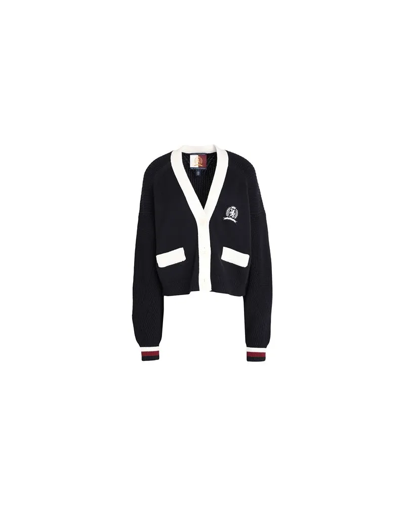 Tommy Hilfiger STRICKWAREN - Strickjackenauf YOOX.COM Marineblau