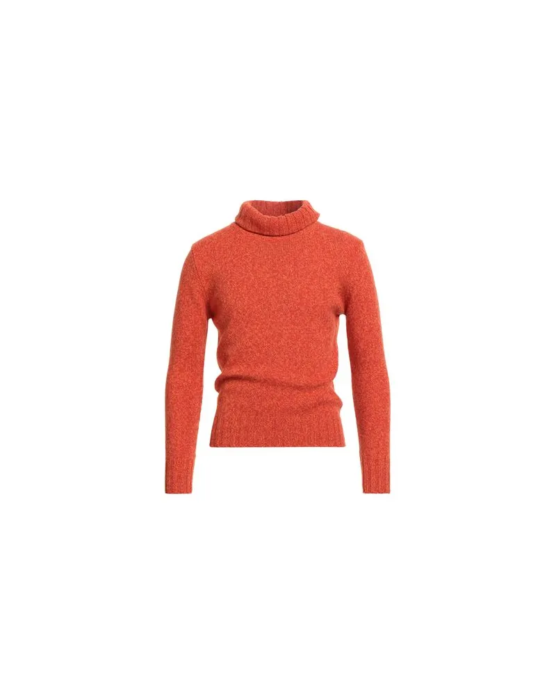 Luigi Bianchi Mantova STRICKWAREN - Rollkragenpulloverauf YOOX.COM Orange