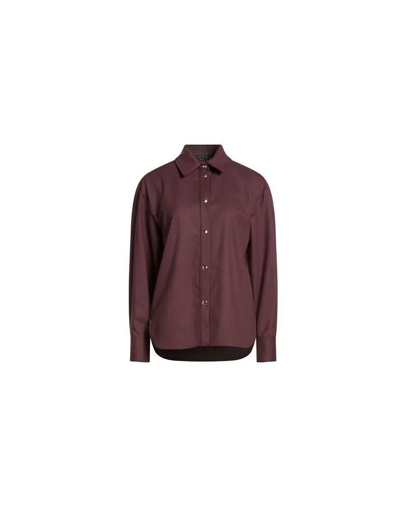 Icona By Kaos TOPS - Hemdenauf YOOX.COM Bordeaux