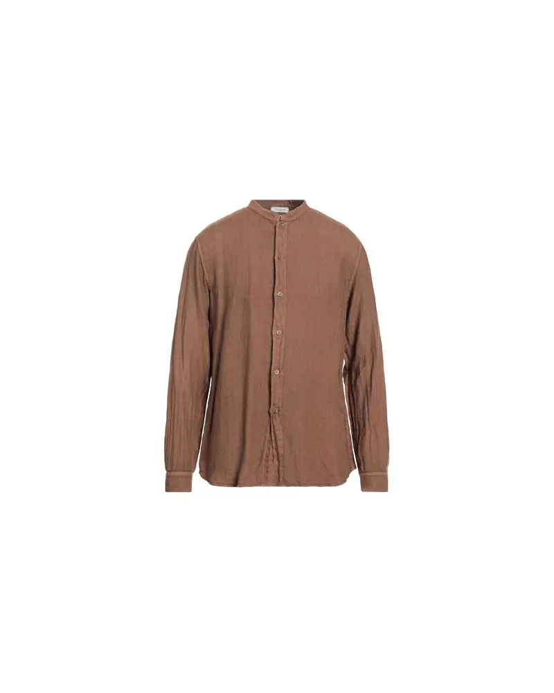 Paolo Pecora Milano TOPS - Hemdenauf YOOX.COM Braun