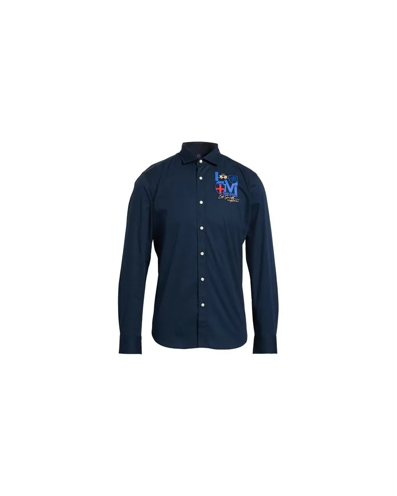 La Martina TOPS - Hemdenauf YOOX.COM Nachtblau