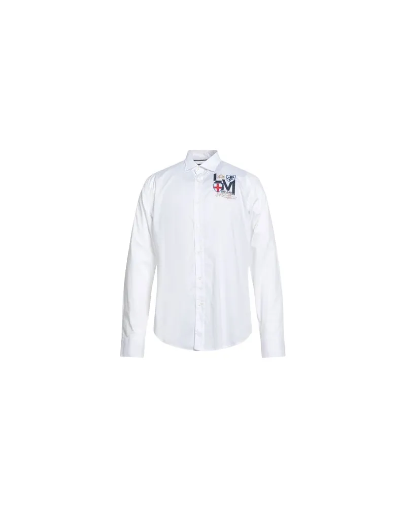 La Martina TOPS - Hemdenauf YOOX.COM Weiß