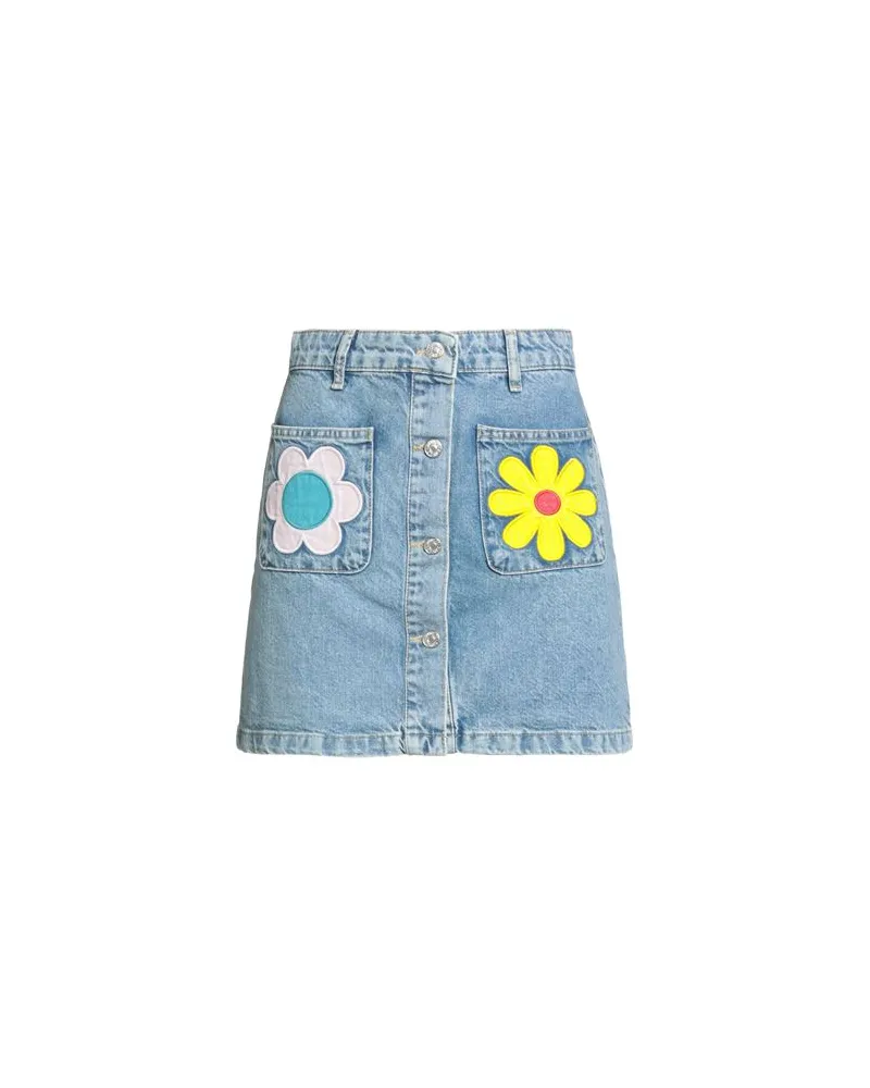 Moschino HOSEN & RÖCKE - Jeansröckeauf YOOX.COM Blau