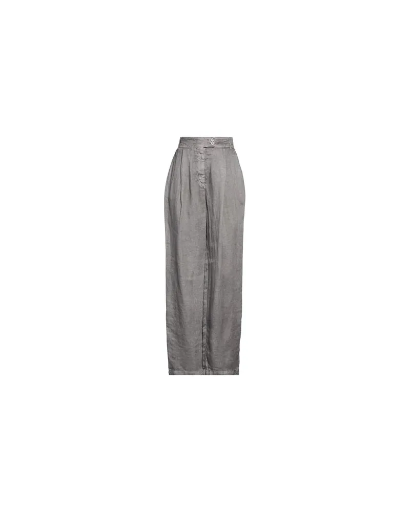 120% Lino HOSEN & RÖCKE - Hosenauf YOOX.COM Grau
