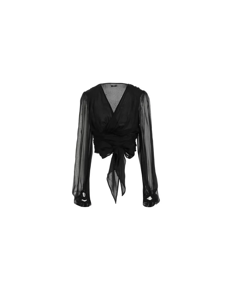 Elisabetta Franchi TOPS - Topsauf YOOX.COM Schwarz