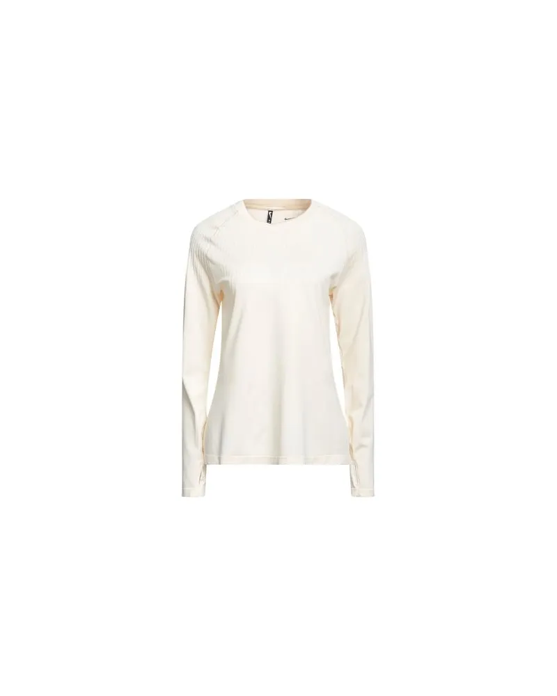 Nike TOPS - T-shirtsauf YOOX.COM Cremeweiß