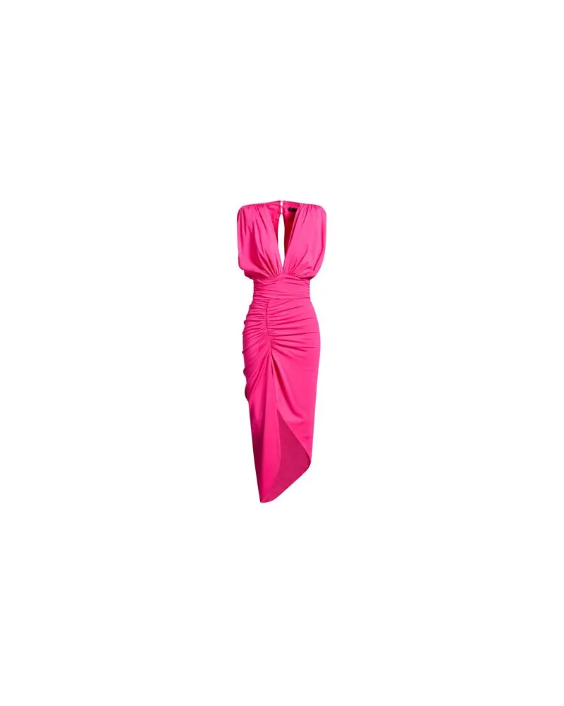 ACTUALEE KLEIDER - Midi-Kleiderauf YOOX.COM Fuchsia