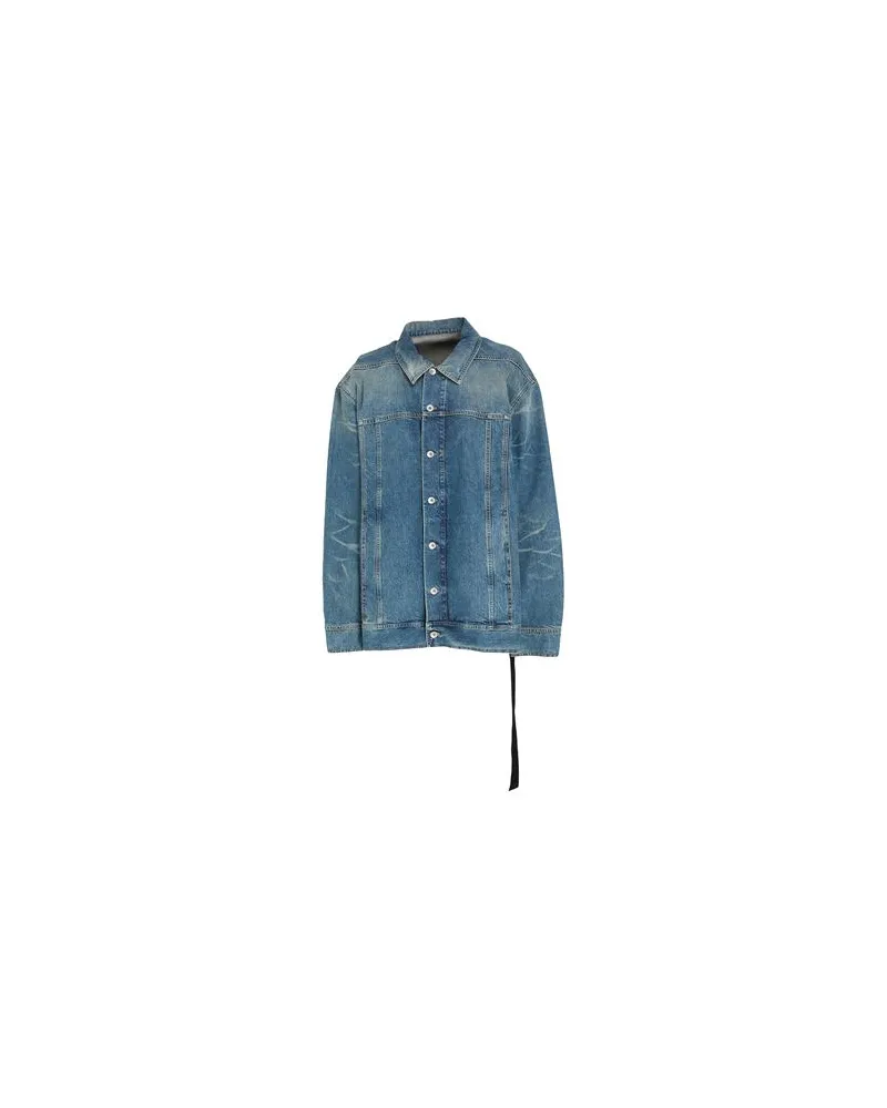 DRKSHDW by Rick Owens JACKEN & MÄNTEL - Jeansjacken/Mäntelauf YOOX.COM Blau