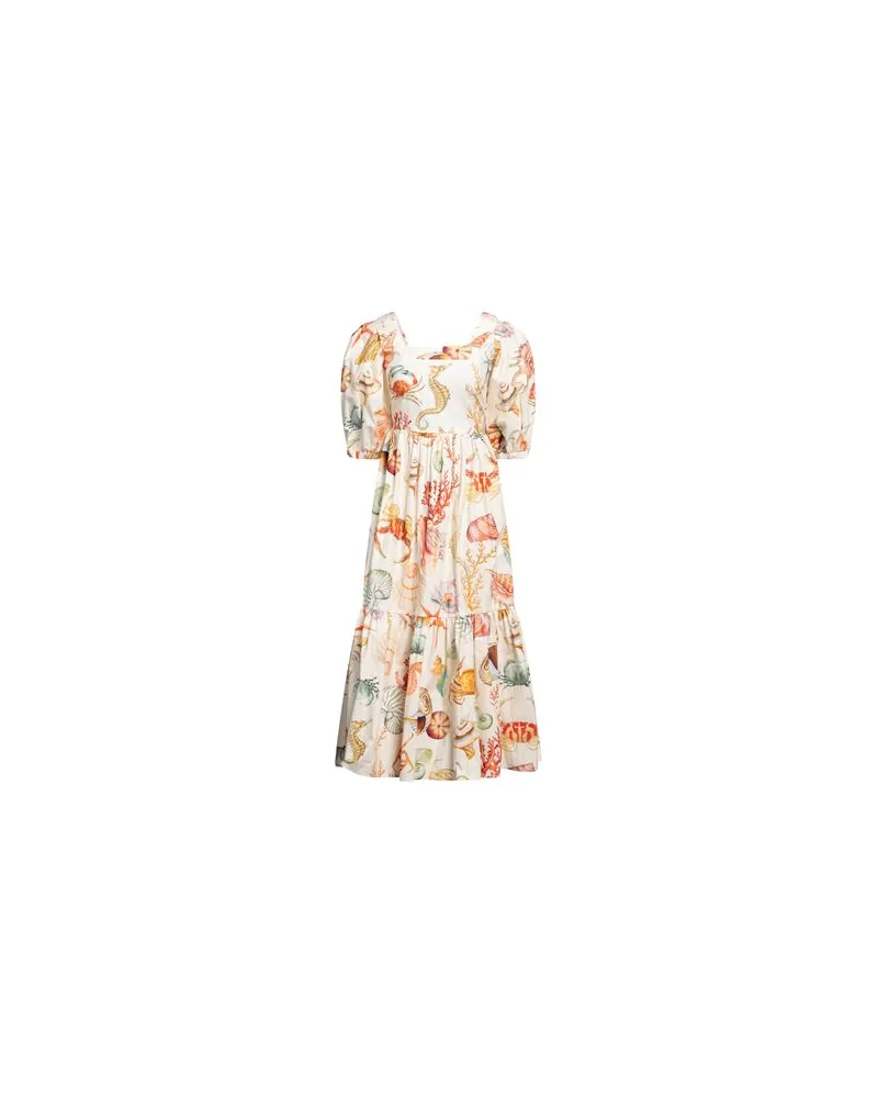 SHIRTAPORTER KLEIDER - Midi-Kleiderauf YOOX.COM Beige