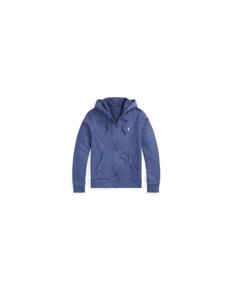 Ralph Lauren LOOPBACK TERRY FULL-ZIP HOODIE - TOPS - Sweatshirtsauf YOOX.COM Taubenblau